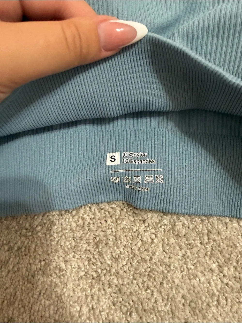 Amazon stretch ribbed